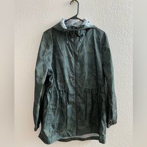 Primark Neutral Camo Wind Breaker- Camo- Size Medium